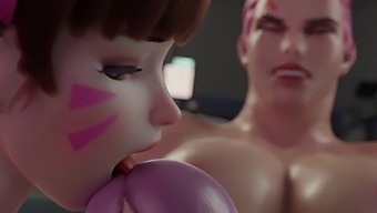 卡通人妖zarya肛交内射3d