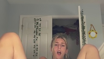 Innocent Girl Reaches Orgasm Through Self-Pleasure At 18